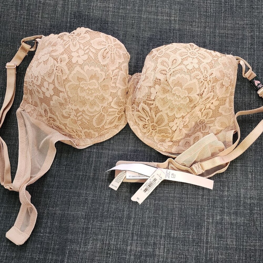 NEW VICTORIA SECRET Praline Nude Lightly Lined  Bra